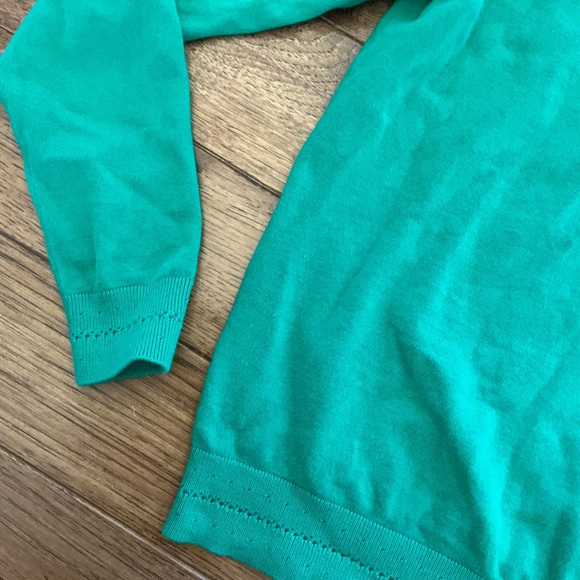 Boden Green Crewneck Sweater, Small - Picture 3 of 8